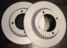 New Ventilated Brake Disc Audi 100 Coupe S  1970 - 7/1974