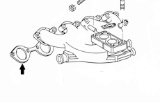 Ansaugkrümmerdichtung Audi Coupe S     - 1976
