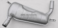 Repro Muffler Silencer AUDI 100 Coupe S C1 MK1    8/1973 - 1976