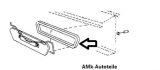 Dichtung für Frischluftklappe Audi 100 C1 S GL LS