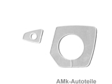 Set plastic underlay outside door handles Audi 100 COUPE S GL C1 MK1 1968 - 1976